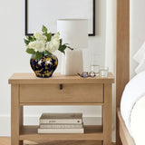 5.9" Blue and Gold Porcelain Vases