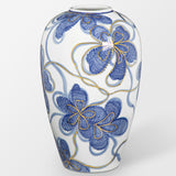 Blue and White Ceramic Vase