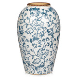 Blue and White Ceramic Vases for Floral Home Decoration