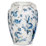 Blue and White Porcelain Vases with Ear for Floral Home Decoration