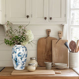 Blue and White Porcelain Vases for Floral Home Decoration
