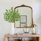 33.5" Artificial Fall Green Leaves Stems Branches