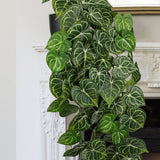 Artificial Hanging Begonia Vines Plants Fake Potted Plants with Hook
