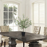 22'' Artificial Eucalyptus Plant Potted for Home Decor - 2pcs