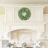 20'' Artificial Greenery Seeded Eucalyptus Wreath for Front Door