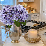 26" Artificial Purple Hydrangea Flowers -  6PCS