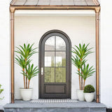 5.5ft Artificial Agave Tree Plant Fake Tropical Potted with 3 Heads