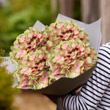 26" Artificial Yellow Hydrangea Flowers -  6PCS
