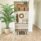 Artificial Areca Palm Plant Tree Potted with 21 Trunks - 7ft