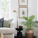 Artificial Palm Silk Tree Plant Tropical Bonsai Plants - 2.5ft, 2 Pack