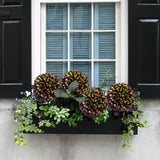 Autumn Purple Artificial Silk Chrysanthemum Bouquet Flowers