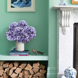 26" Artificial Purple Hydrangea Flowers -  6PCS