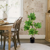 Artificial Agave Plant Fake Tropical Yucca Palm Tree with Green Leaves - 2.95ft