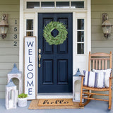 20'' Artificial Greenery Seeded Eucalyptus Wreath for Front Door