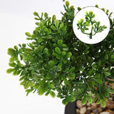Artificial Bonsai Tree Juniper Potted Indoor Decor with Ceramic Pots