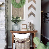 20'' Artificial Greenery Seeded Eucalyptus Wreath for Front Door