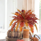 Fall Artificial Boston Ferns Plant for Home Garden Porch