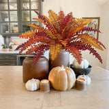 Fall Artificial Boston Ferns Plant for Home Garden Porch