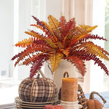 Fall Artificial Boston Ferns Plant for Home Garden Porch