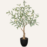30.3''  Artificial Olive Tree Plant Potted for Home Decor