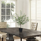 22'' Artificial Eucalyptus Plant Potted for Home Decor - 2pcs