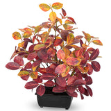 Artificial Fall Small Eucalyptus Tree with Realistic Yellow Orange Leaves