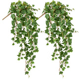 35.4" Artificial Hanging Ivy Vine Leaves Wall Greenery Plants - 2pcs
