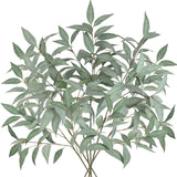 39.5 '' Artificial Eucalyptus Leaf Branches - 6 pcs