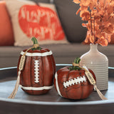 Artificial Rugby-shaped Resin Pumpkins for Thankful