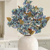 Blue Artificial Bougainvillea Flowers Arrangements - 27.5"