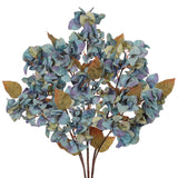 Blue Artificial Bougainvillea Flowers Arrangements - 27.5"