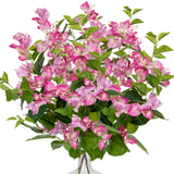 Pink Artificial Bougainvillea Flowers Bouquets with Long Stem