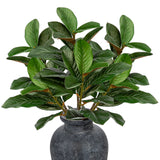 29.1" Artificial Magnolia Leaves Greenery Branches Stems - 3pcs