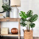 3FT Artificial Monstera Plant Fake Tropical Palm Plants Trees - 2pcs