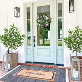Artificial Eucalyptus Tree Fake Plant Potted for Home - 4ft