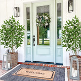 Artificial Eucalyptus Tree Fake Plant Potted for Home - 5ft