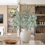 39.5 '' Artificial Eucalyptus Leaf Branches - 6 pcs