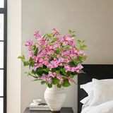 Pink Artificial Bougainvillea Flowers Bouquets with Long Stem