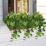 Artificial Pothos Hanging Fake Ivy Vine Plants - 25"