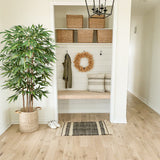Artificial Bamboo Tree Large Fake Floor Plants Potted for Living Room - 7ft