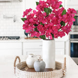 Red Artificial Bougainvillea Flowers Arrangements - 27.5"