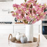Pink Artificial Bougainvillea Flowers Arrangements - 27.5"