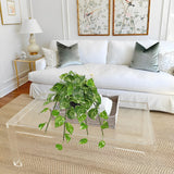Artificial Hanging Pothos Vine Leaves Ivy Plants Potted in Black Pot