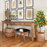 Artificial Orange Tree Fake Citrus Fruits Plant Potted for Home Decor -3ft