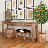 Artificial Orange Tree Fake Citrus Fruits Plant Potted for Home Decor -5ft