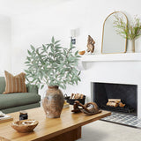 39.5 '' Artificial Eucalyptus Leaf Branches - 6 pcs