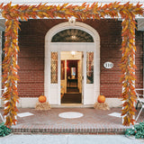 Artificial Eucalyptus Leaves Garland Fall Decor for Home - Yellow