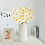 12 Stems Daffodils Artificial Flowers Real Touch Fake Narcissus Flower