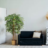 Artificial Bamboo Tree Large Fake Floor Plants Potted for Living Room - 5ft