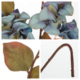 Blue Artificial Bougainvillea Flowers Arrangements - 27.5"